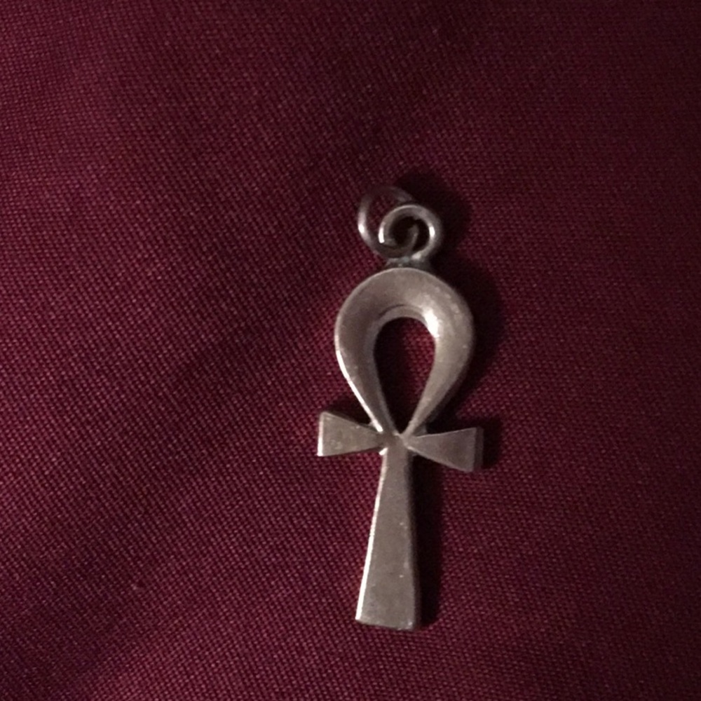 Silver Unkh (key of Life) pendant Made In Egypt